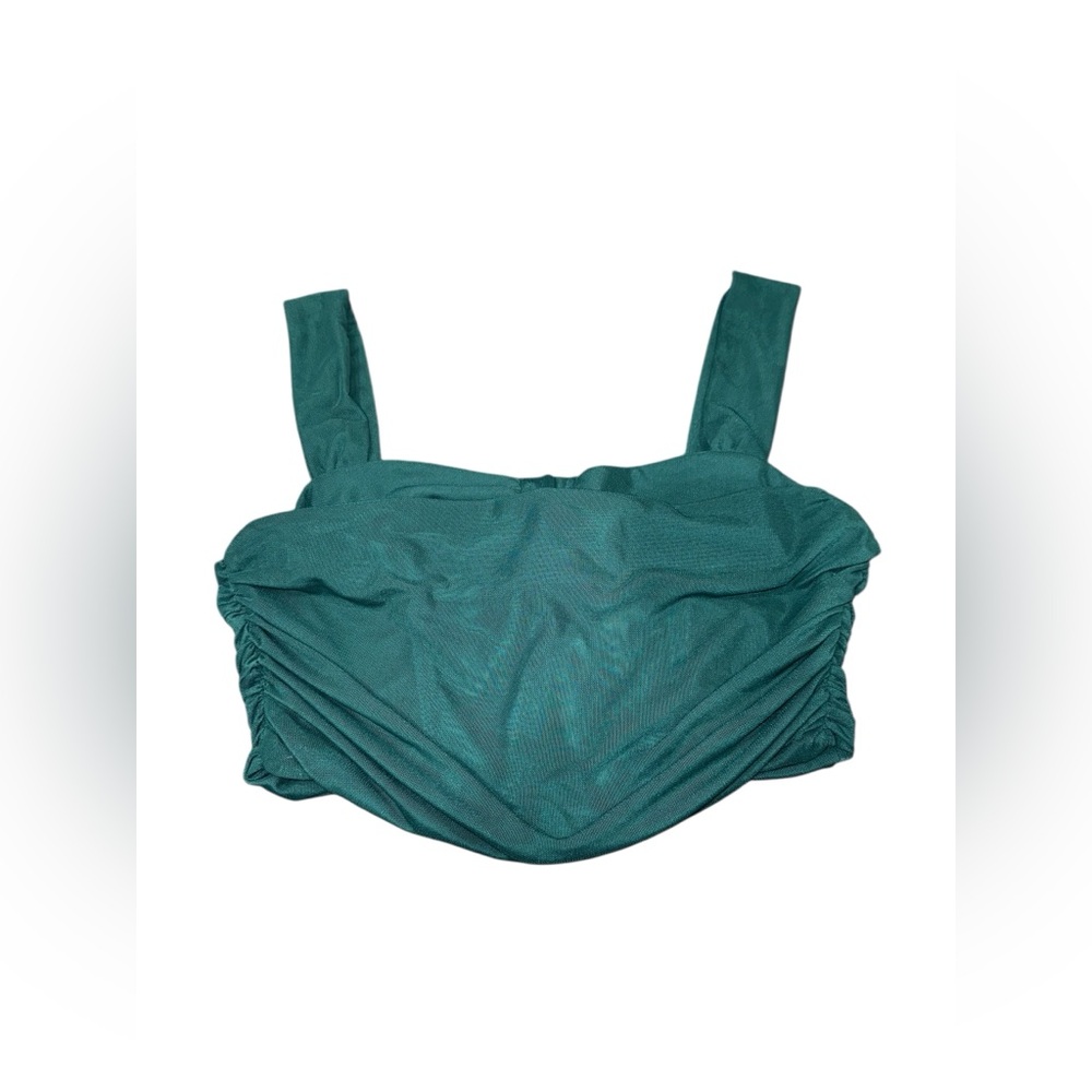 Windsor Emerald Green Who’s that Girl Ruched Bustier